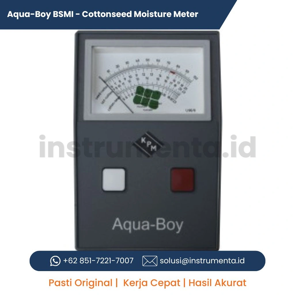 Distributor Aqua-Boy BSMI KPM Germany Cottonseed Moisture Meter Alat Ukur Kadar Air Biji Kapas Portable